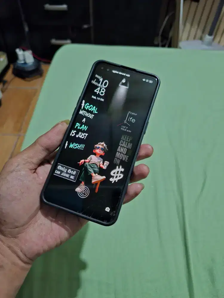 OPPO Reno 4F 8/128GB LCD ORI Sidik jari Layar Lokasi PAMULANG UNPAM
