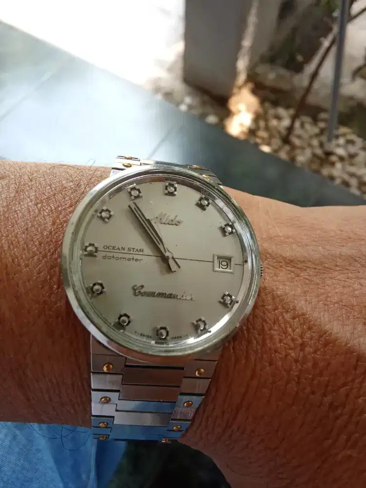 Jam tangan mido comander otomatic