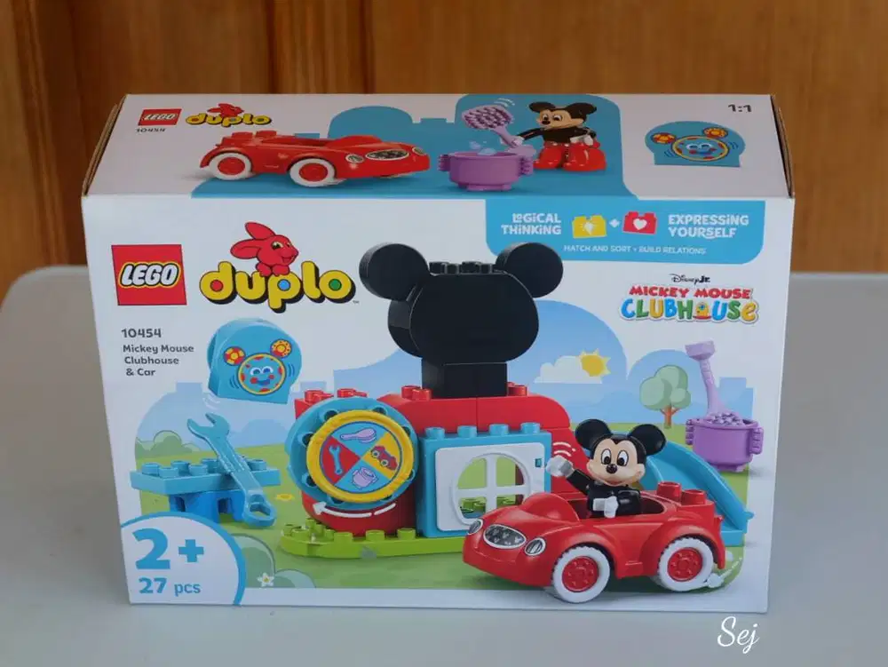 Lego Duplo 10454 seri Mickey mouse Clubhouse and car