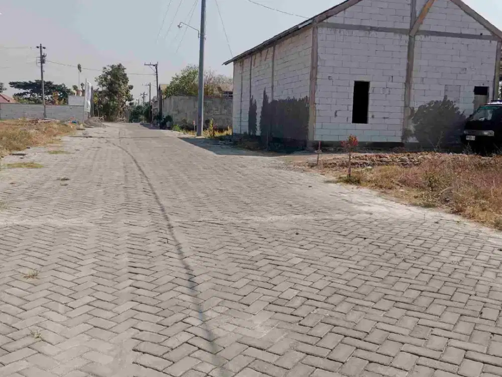 Pekarangan murah &  strategis 463 m² muka 15m jalan 7m+, 800m dari jalan Raya lawu, triyagan mojolaban sukoharjo