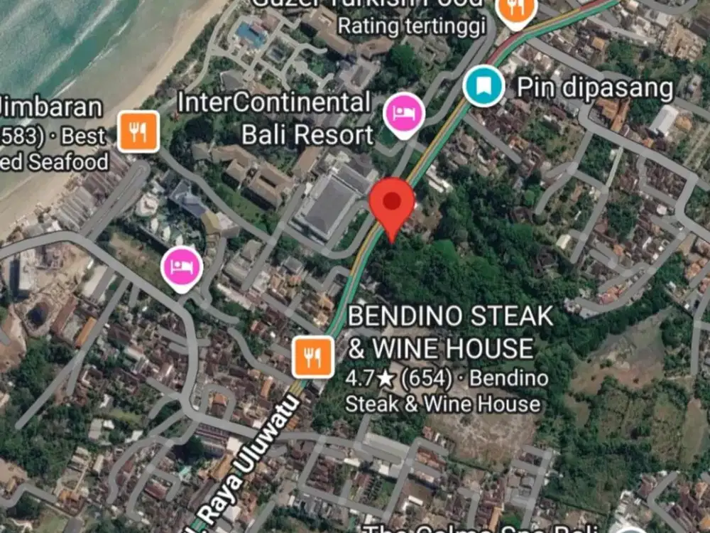 DIJUAL TANAH STRATEGIS – JIMBARAN BAWAH, BALI