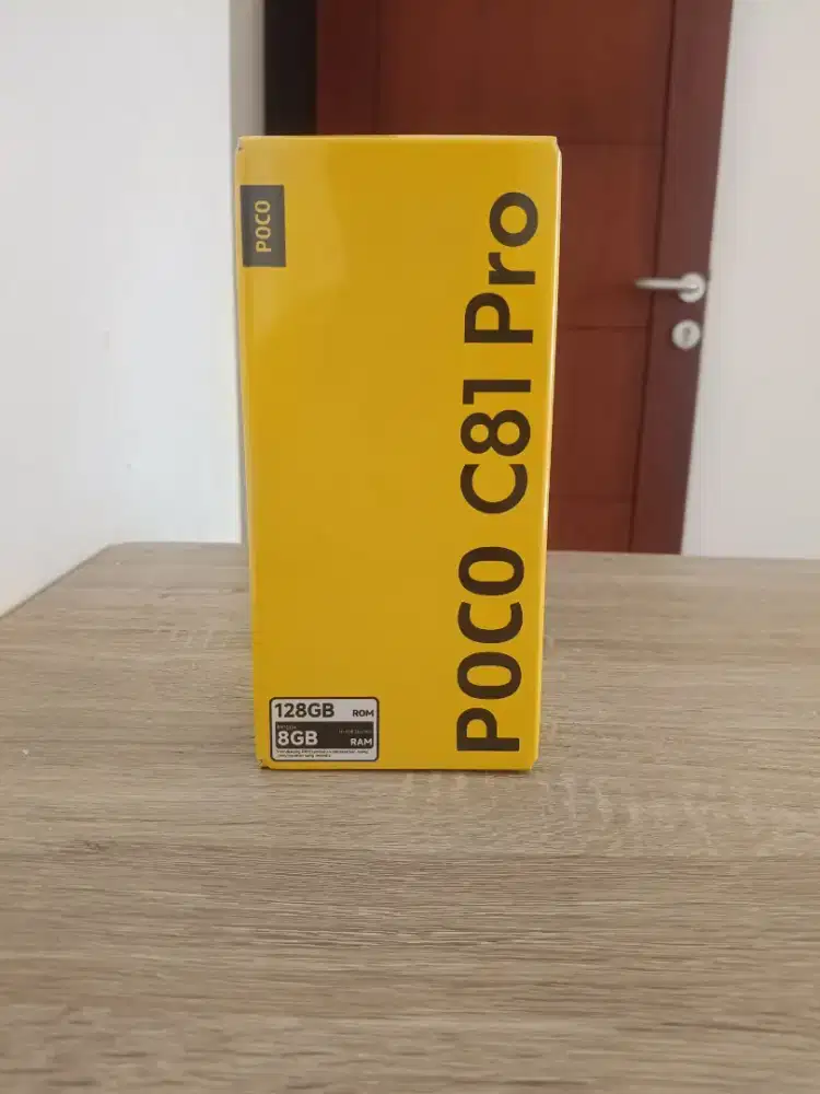 Poco c81 pro 4+4/128