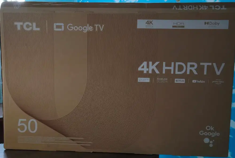 TCL SMART ANDROID GOOGLE TV 50