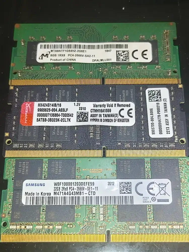Ram laptop sodimm ddr4 16gb 32gb