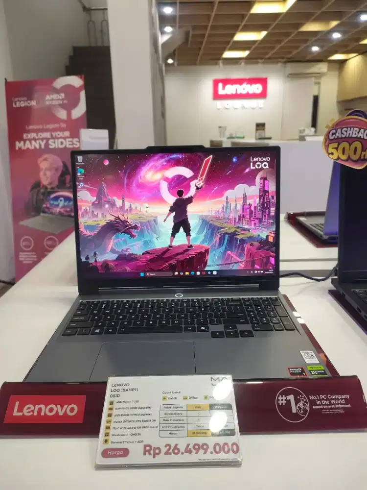 LENOVO

LOQ 15AHP11
OSID | CICILAN DP 0%