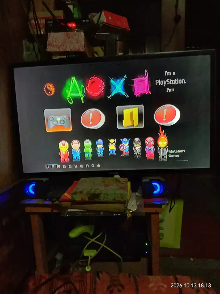 TV Led Samsung 32inchi PS2 dan STB