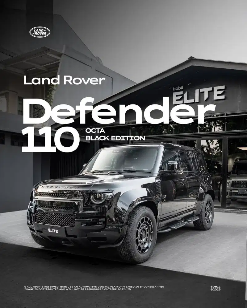 NIK 2026 Land Rover Defender 110 Octa Black Edition