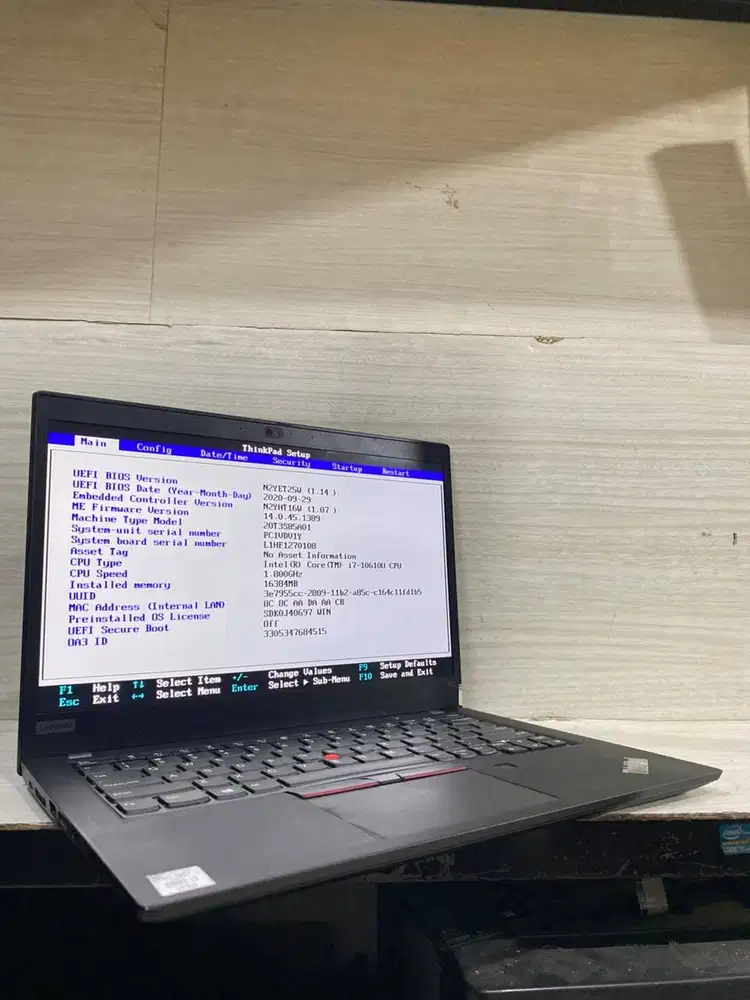 LENOVO Thinkpad X13 G1 TOUCH i7 GEN 10 | RAM 16GB | SSD 256GB | 13FHD