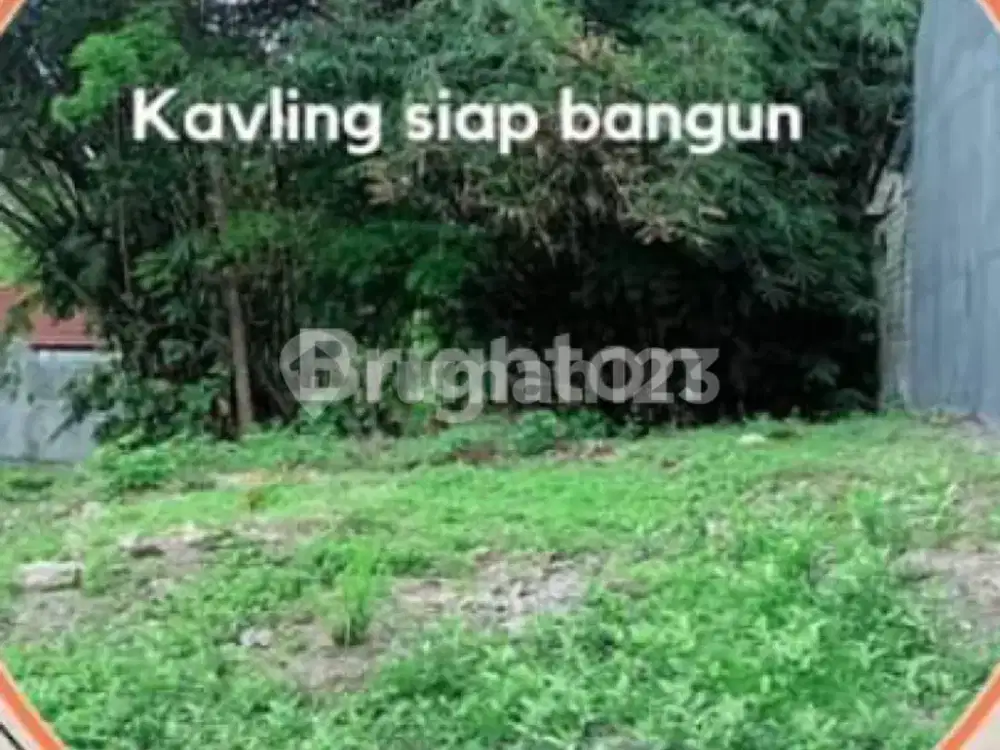 TANAH KAVLING SIAP BANGUN DEKAT PERUM  JATI SAWIT BALECATUR SLEMAN YOGYAKARTA