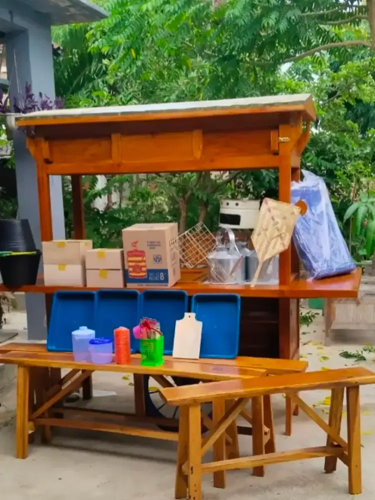 Jual gerobak angkringan murah berkualitas (cod)