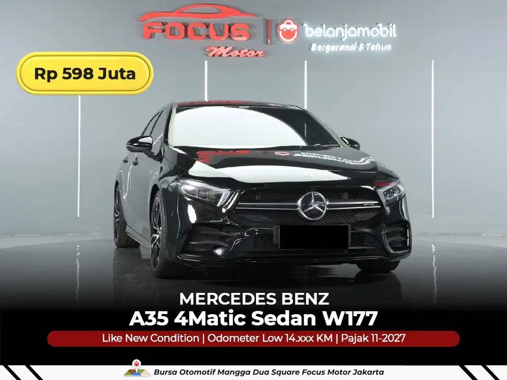 [GARANSI 5THN KM 14RB] Mercedes Benz Mercy AMG A 35 A35 2021/2022/2023