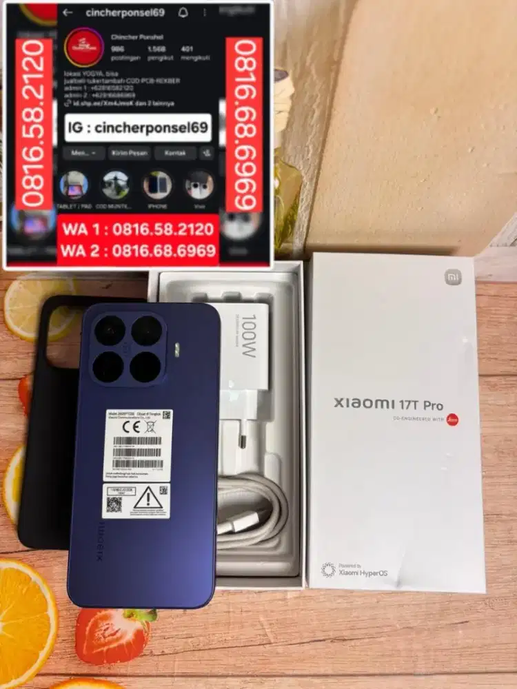 Jual hp Xiaomi 17t pro 5g 12/512 likenew istimewa grns aktif 2028