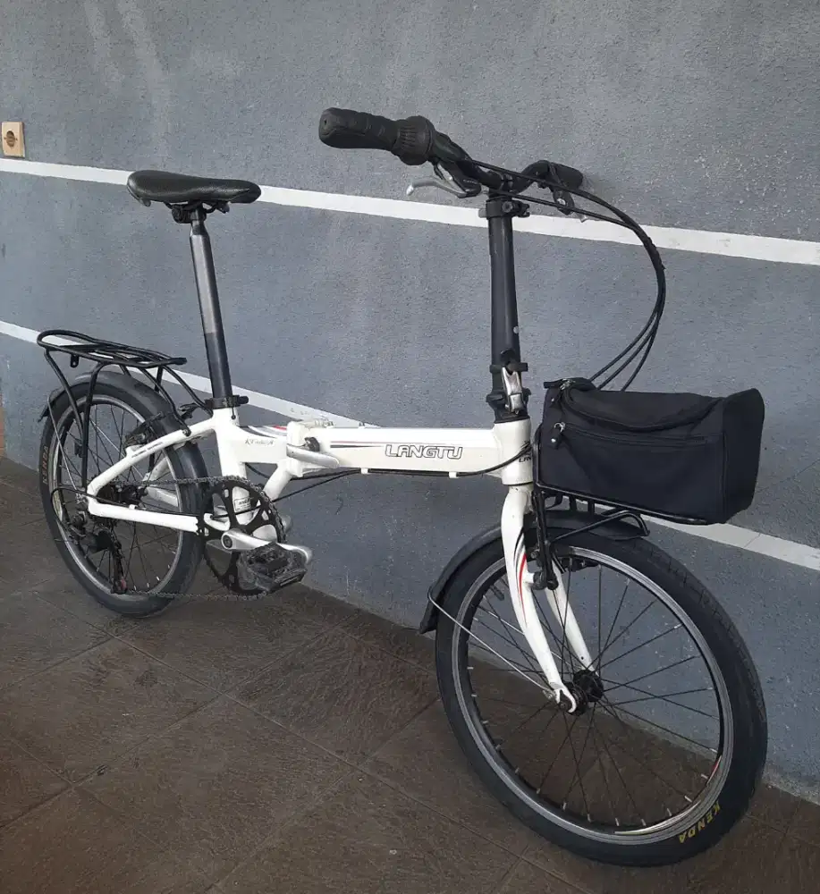 sepeda lipat LANGTU KY027 grupset SHIMANO not polygon fnhon blast gust