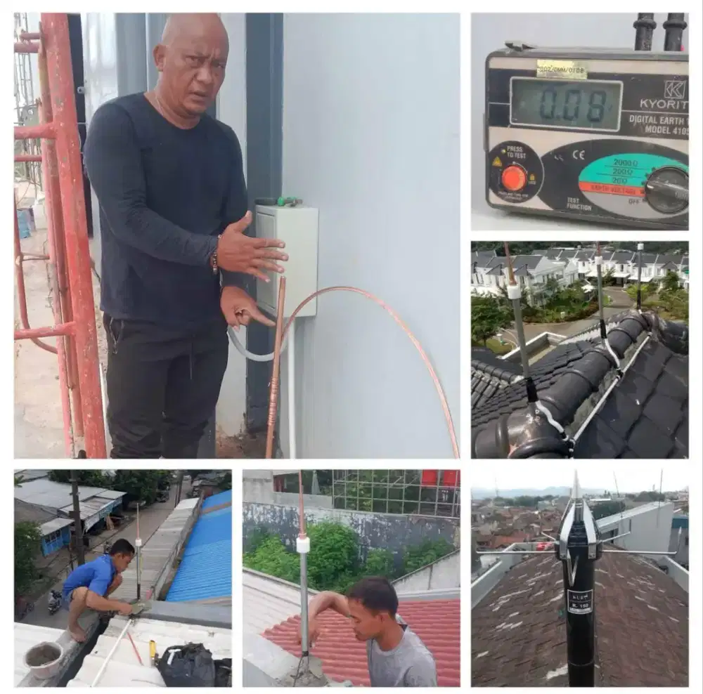 Layanan Pemasangan Penangkal Petir Konvensional