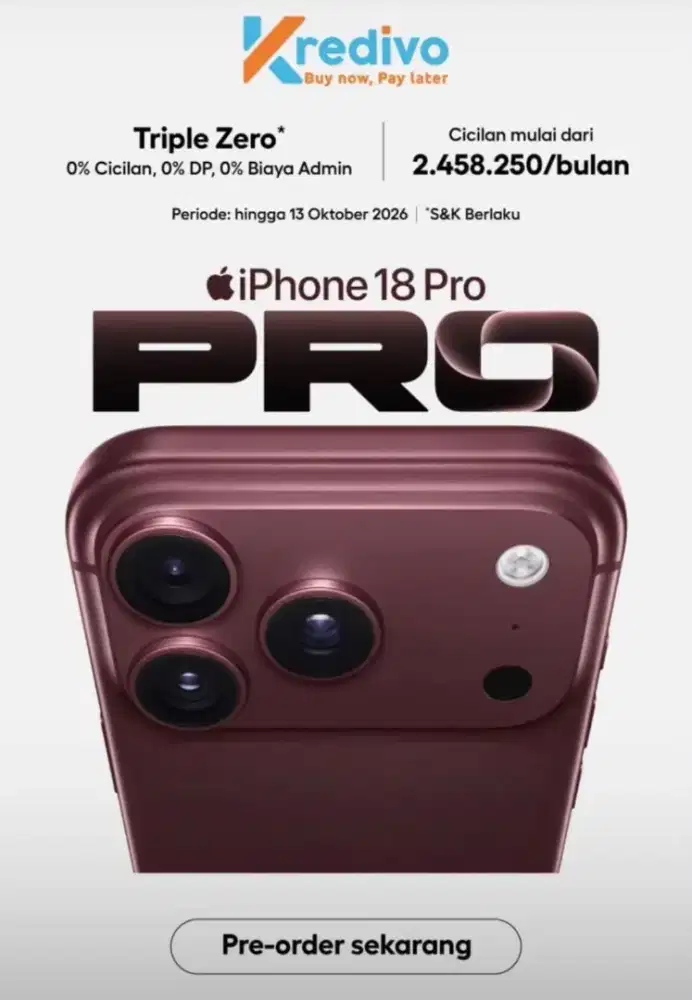 po batch 2 iPhone 18 series