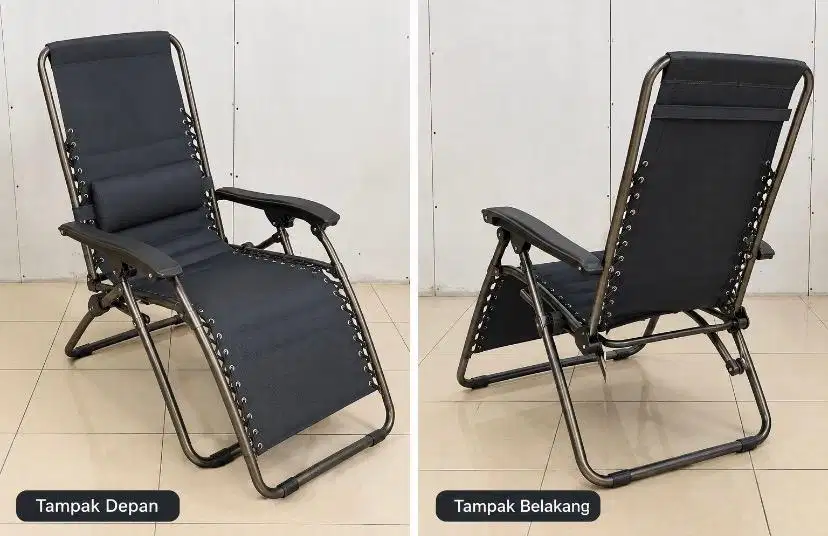 Kursi lipat santai bisa tiduran