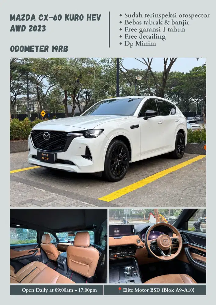 Mazda CX-60 Kuro HEV AWD 2023