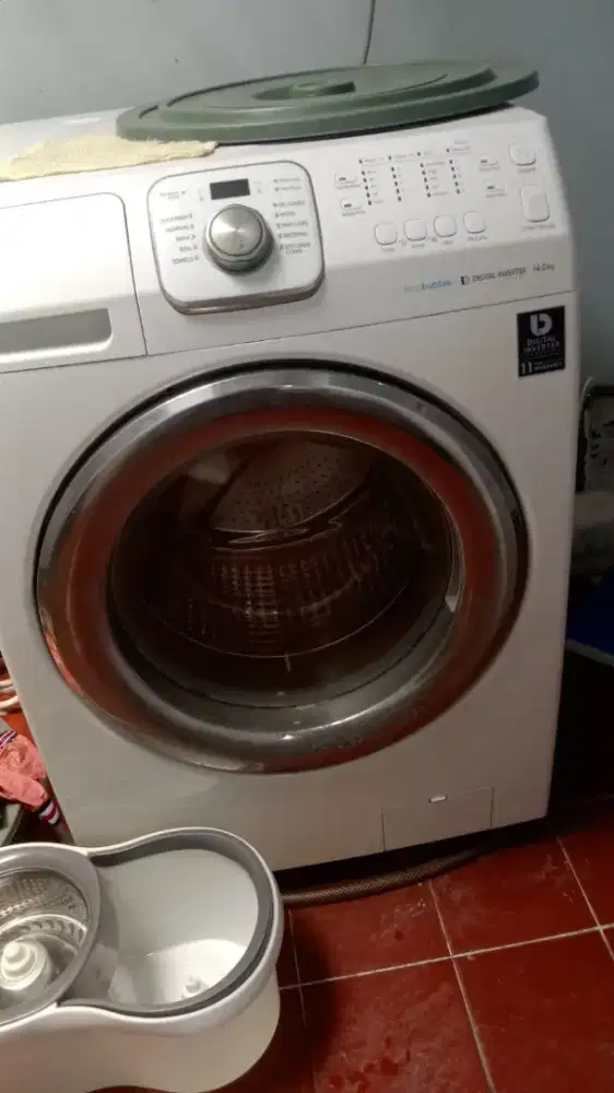 Mesin Cuci Front Loading Samsung EcoBubble 14 Kg – Digital Inverter