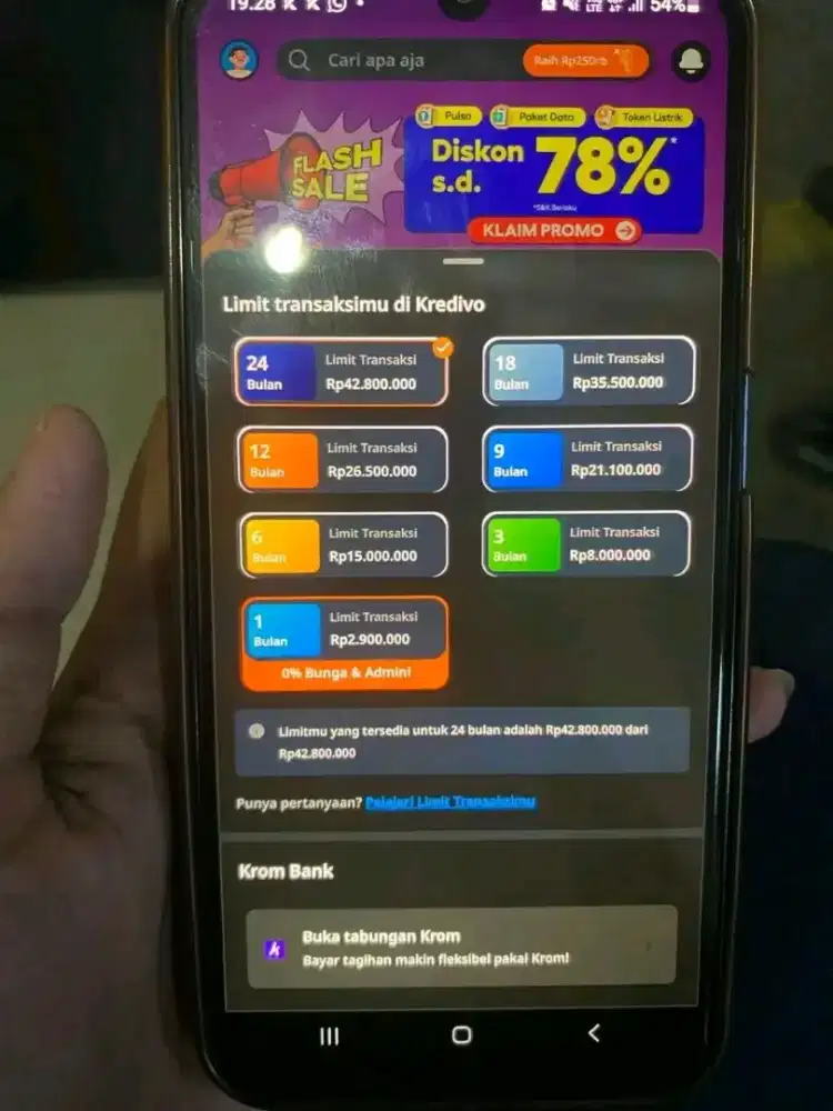 KREDIT LAPTOP TASIK