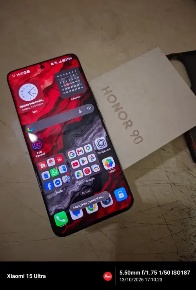 Honor 90 12/256 ada google playstore