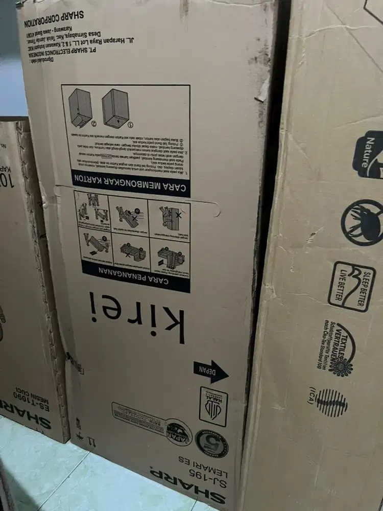 KULKAS SHARP 2 PINTU