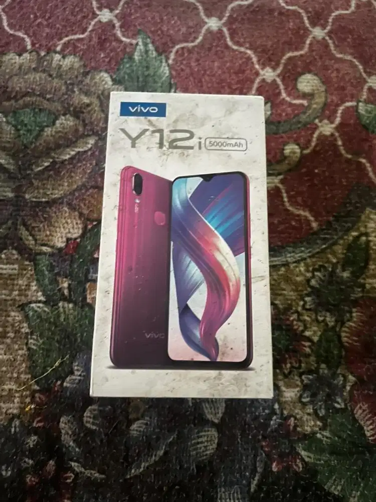 Vivo y12i 3 32 gb hp normal lancar beterai awet