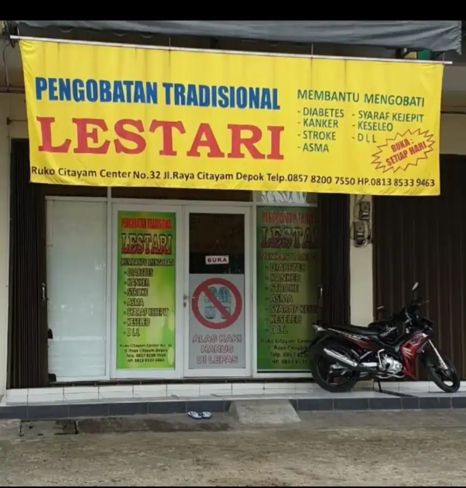 Di cari Terapis berpengalaman / belum berpengalaman