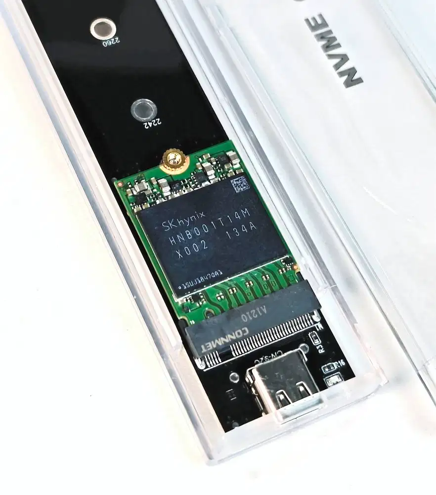 SSD NVME M2 M.2 merk SK Hynix BC711 1 TB 1TB Health 100% 2230 form fac