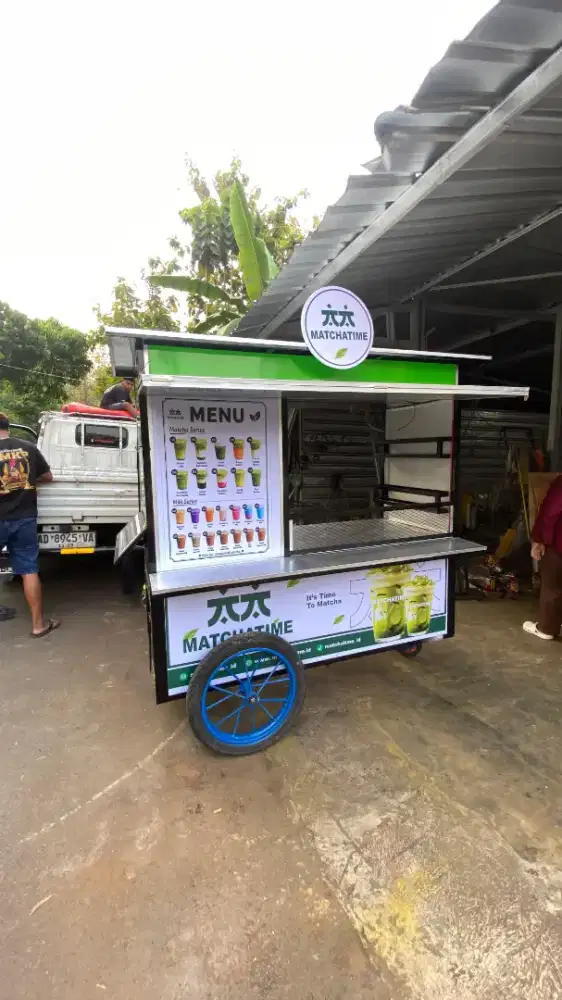 Jual grobak besi murah berkualitas pembayaran cod