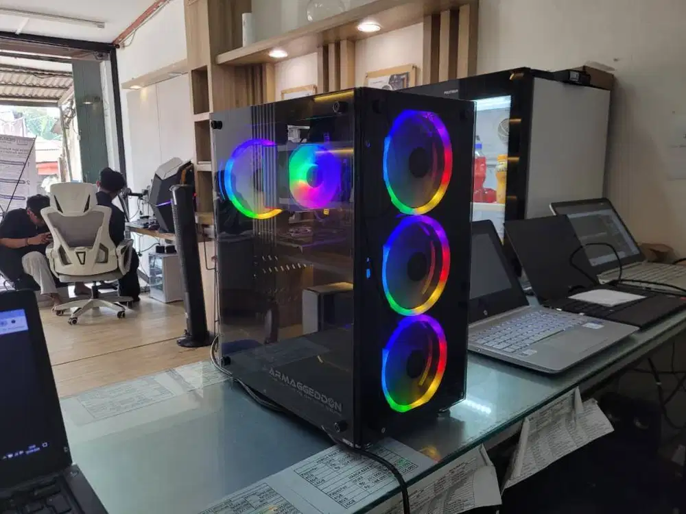 PC Gaming Ringan  Intel Core i5 - 4460 RAM DDR3 8GB SSD SATA 120GB