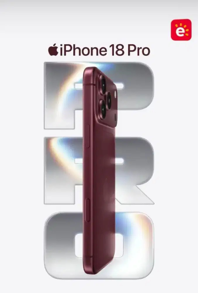 PRE-ORDER IPHONE 18 PRO | TANPA KARTU KREDIT