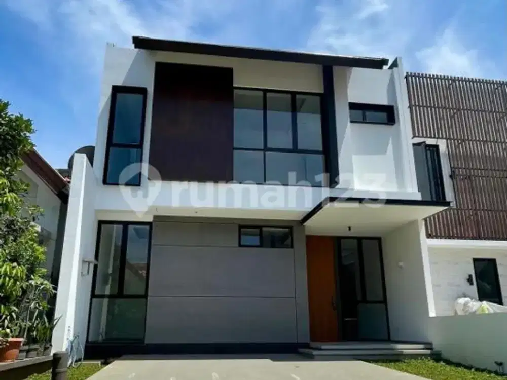 Rumah Baru 2 Lantai Modern Minimalis di Alam Sutera Tangerang