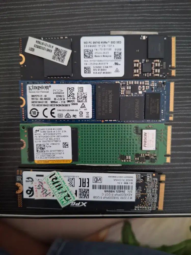 Bismillah di jual ssd nvme 512gb kondisi ok tes