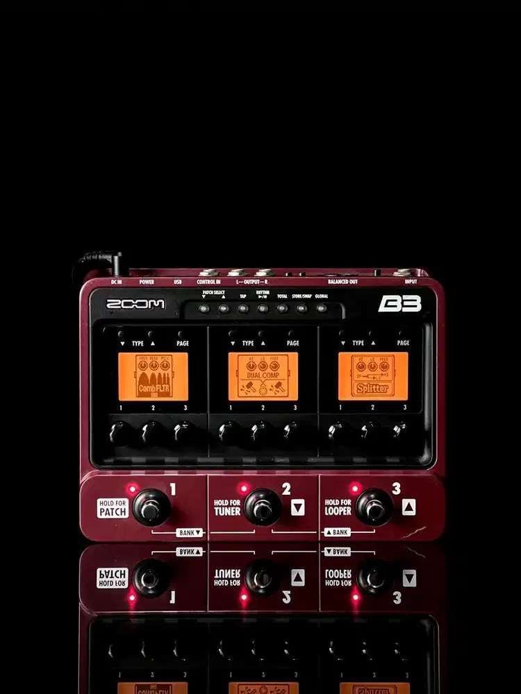 ZOOM B3 Bass Effect