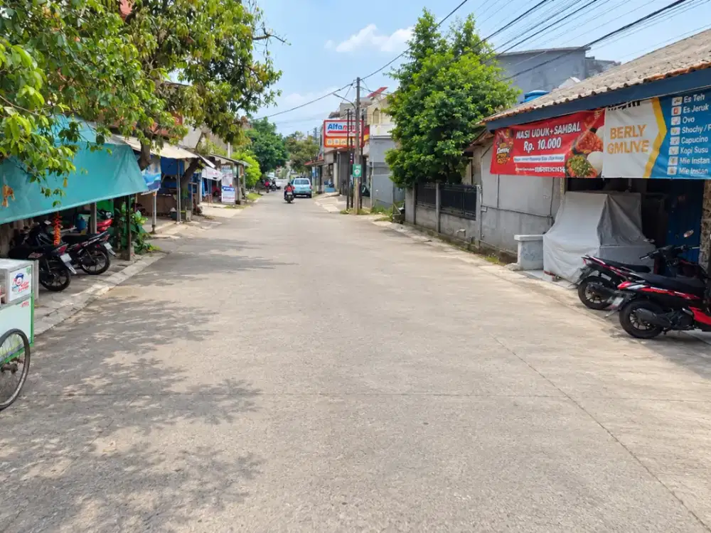 Kavling Perumahan 8 Menit Stasiun Cilebut Sertifikat SHM