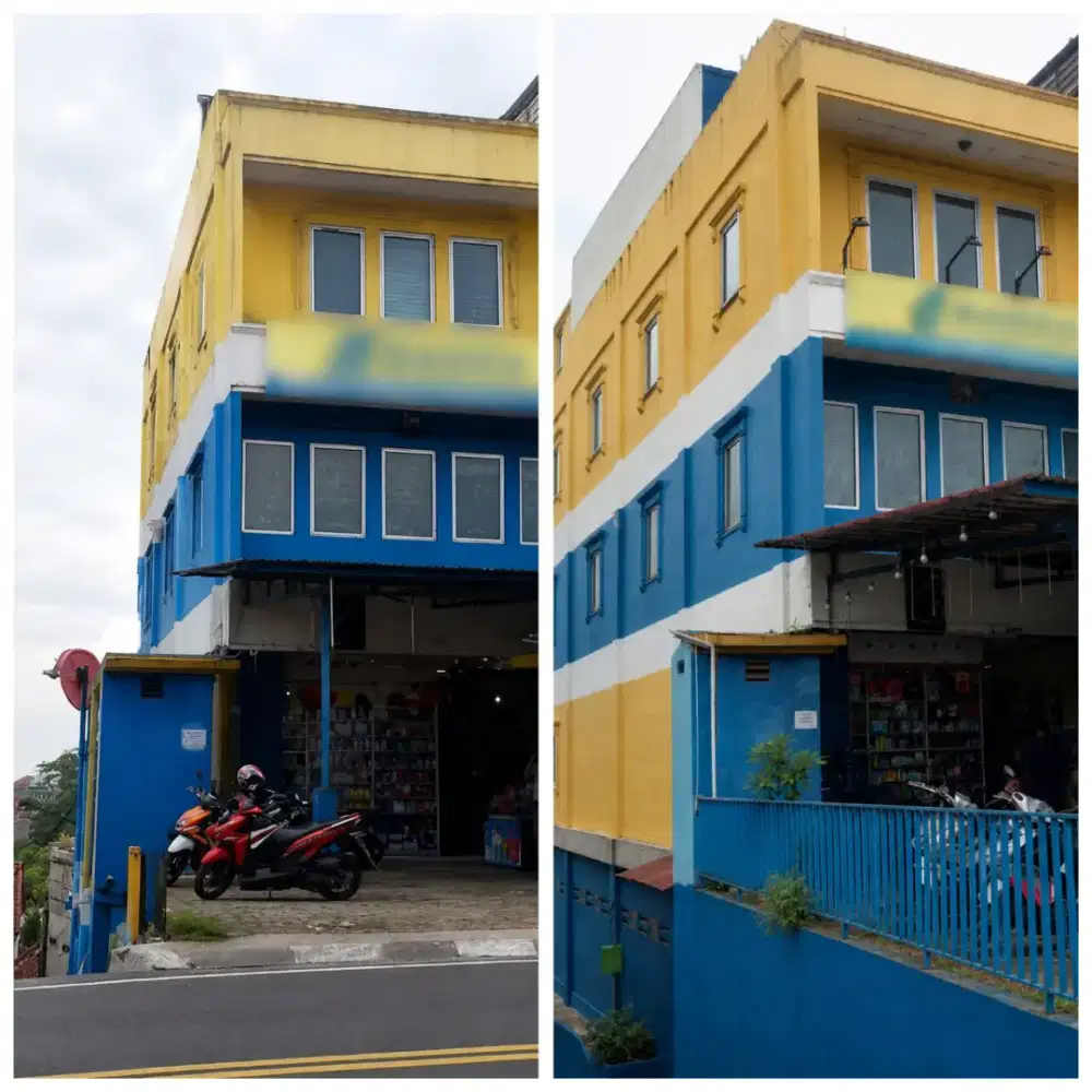 Dijual RUKO besar 4 lantai di jalan raya tajur bogor timur