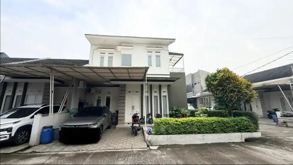 Dijual rumah hook semi furnish modern minimalis di Bojongsoang bandung