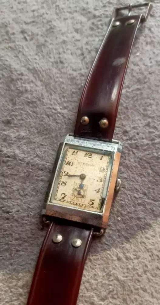 Jam tangan antik eternamatic artndeco manual
