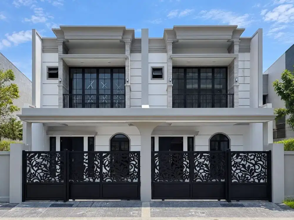 Rumah Sutorejo Prima Selatan New American Row jalan 3.5 mobil Free Tandon dan pompa