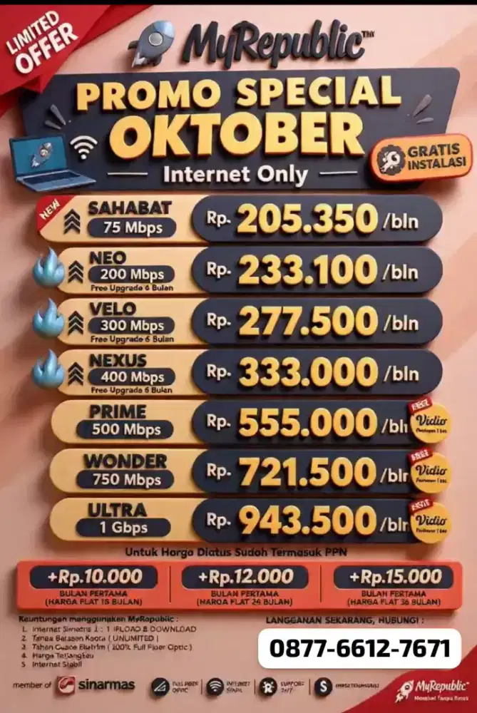 PASANG WIFI MURAH GRATIS INSTALASI
