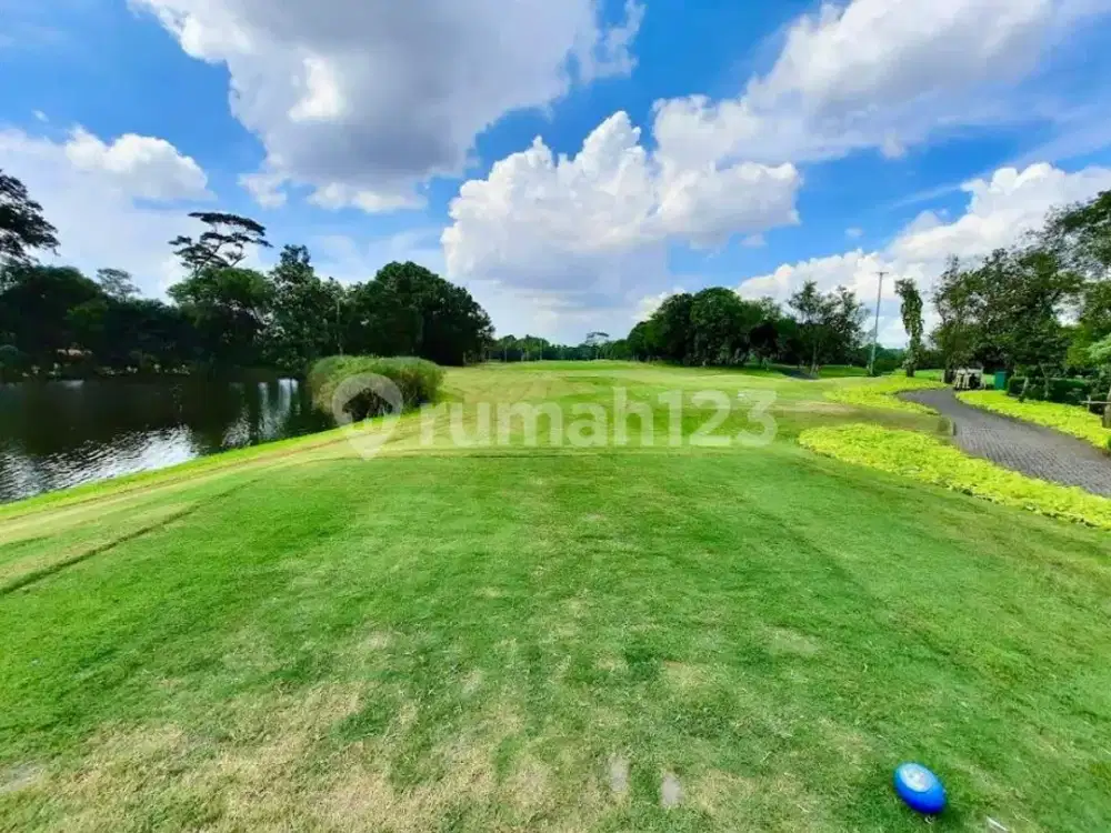 Tanah Kavling View Golf Jalan Utama Modern Land Tangerang Banten