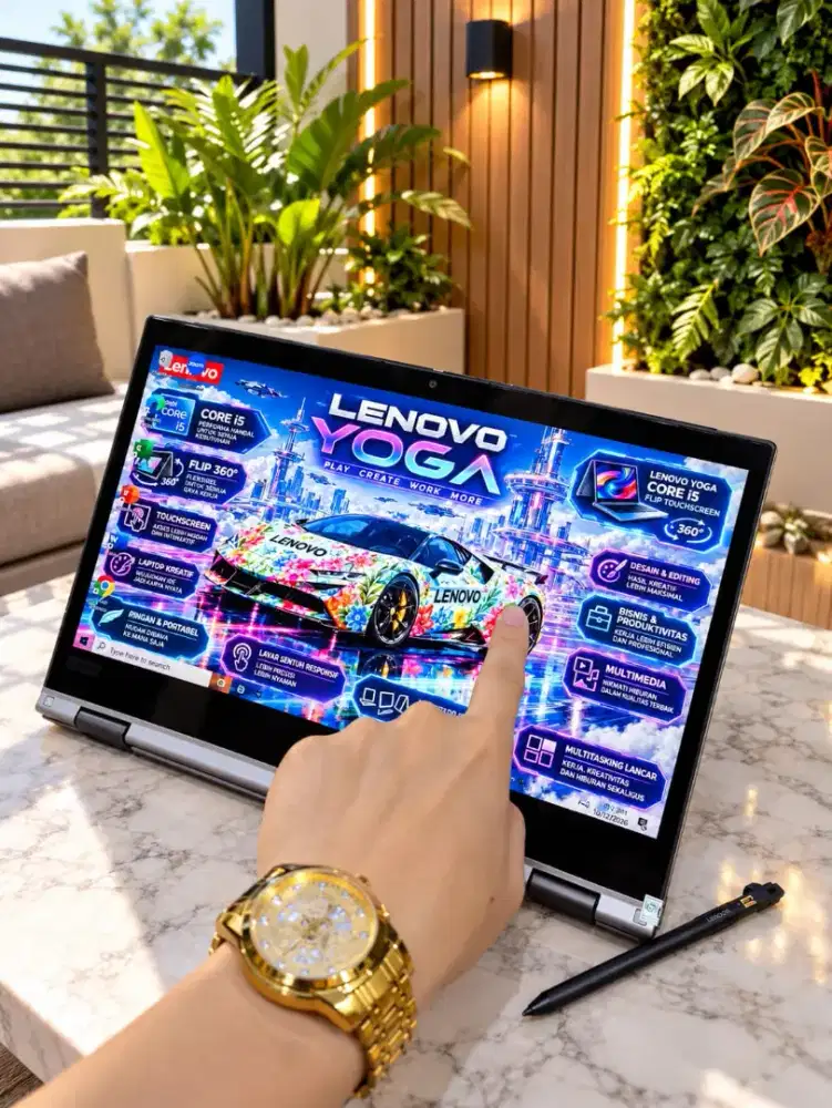 Laptop Lenovo Yoga TOUCHSCREEN + FLIP L13 PRIME RAM 8Gb SSD 256Gb SLIM