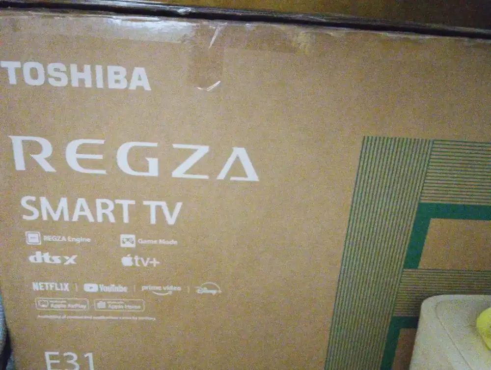 Jual cepat tv thosiba 43 inc.baru 5 BLN pemakaian