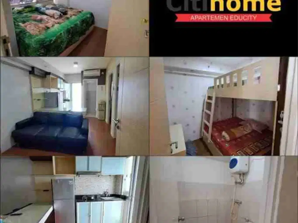 Sewa Harian 2br apartemen educity by Citihome