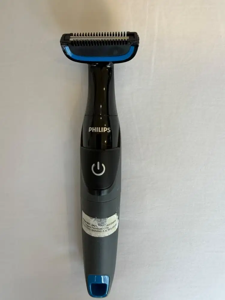 Philips BodyGroom BG1024 Pencukur Badan Elektrik, Lengkap, buku manual