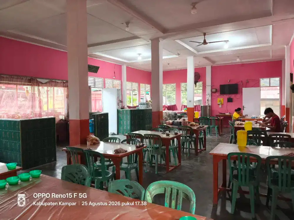 Dijual Rumah makan roda baru. Masakan khas Minang.
