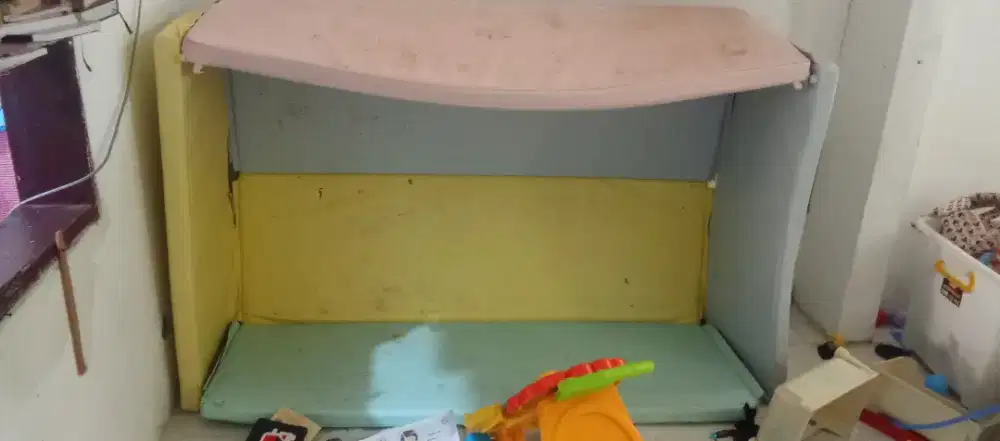 Bumper bed playmat alas main bayi pagar main bayi