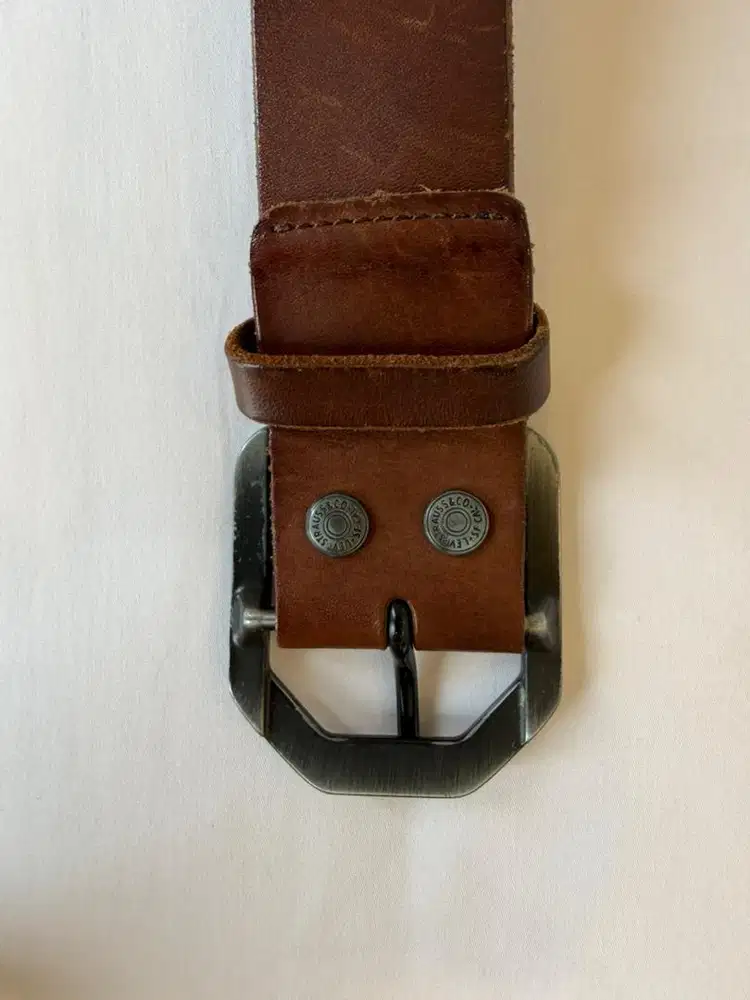 Ikat pinggang Levis Coklat Tua original