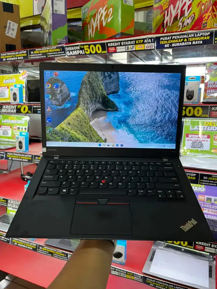 LENOVO THINKPAD T470S LAPTOP UPGRADEBLE COCOK UNTUK PROGRAMMING