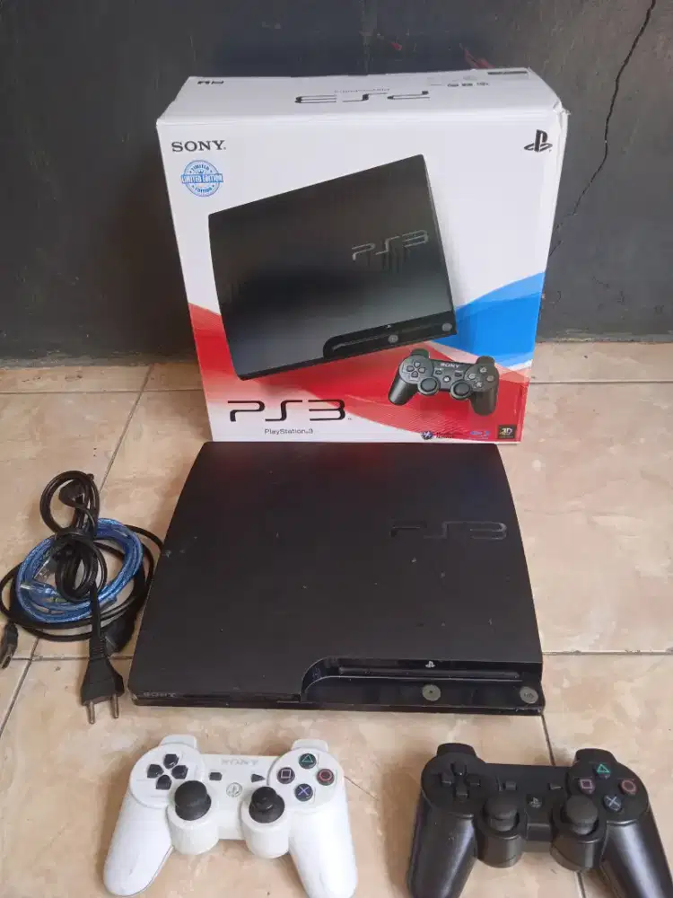 PS3 slim 250gb normal fullest poris cipondoh